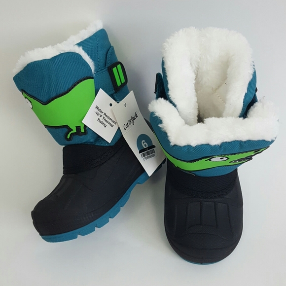 Cat & Jack Shoes Cat Jack Boys Huxley Dinosaur Winter Boots Poshmark